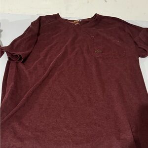 Ariat Burgundy Short Sleeve Tee